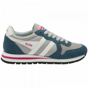 Gola Classics Daytona Women Sneakers Light Grey / White | WTJGXZ301