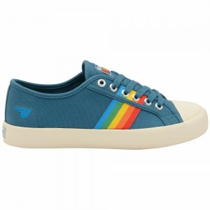 Gola Vegan Classics Coaster Rainbow Women Sneakers Multicolor | LJZPNX260