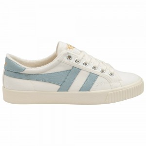 Gola Vegan Classics Tennis Mark Cox Women Sneakers White / Blue | CIYXLR243