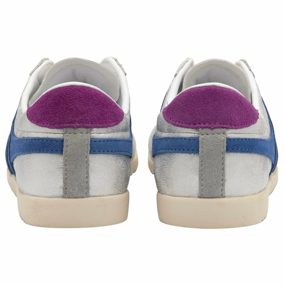 Gola Classics Bullet Blaze Women Sneakers White / Blue | ZMPSXL205