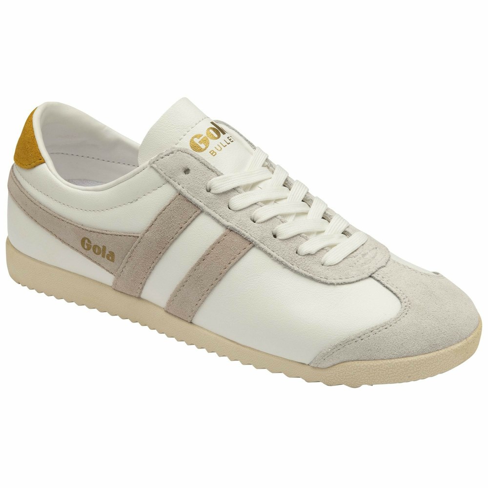 Gola Classics Bullet Pure Women Sneakers White / Orange | JYBOIH586