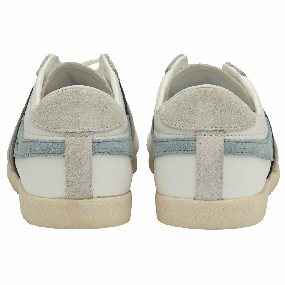 Gola Classics Bullet Trident Women Sneakers White / Blue | OAEUVS543