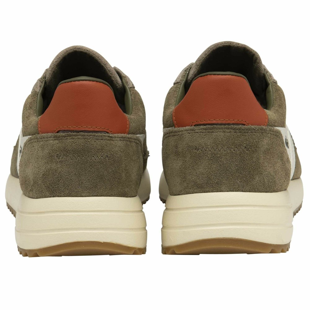 Gola Classics Chicago Men Sneakers Khaki / White | YWLEVQ901