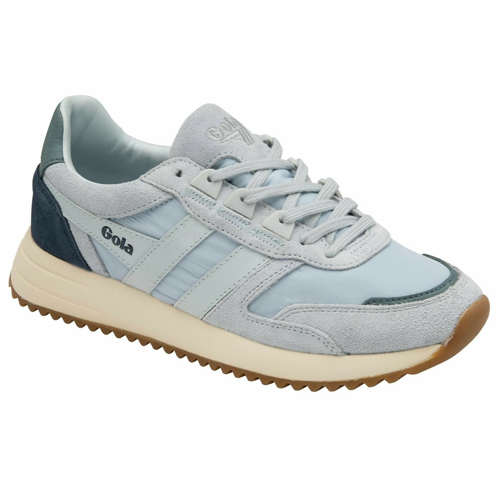 Gola Classics Chicago Women Sneakers Blue / Blue | JYXAQP674