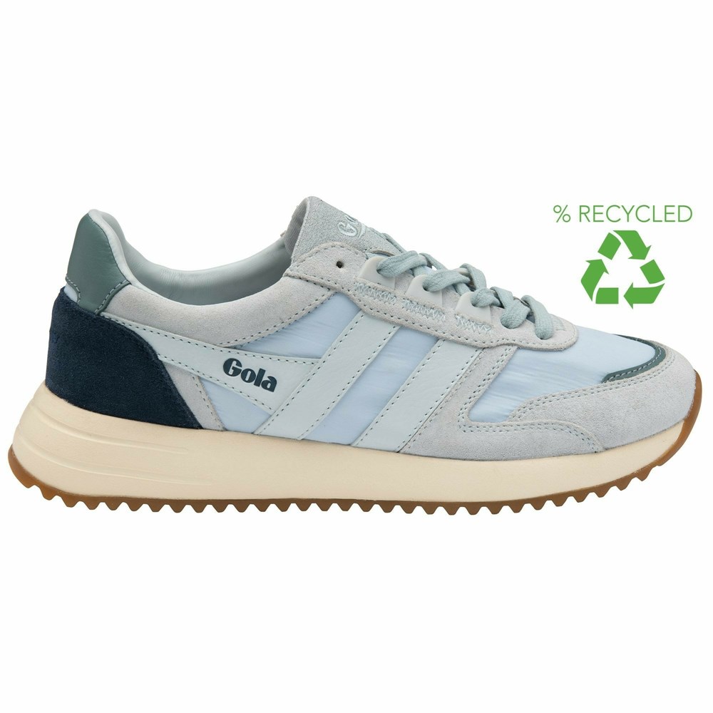 Gola Classics Chicago Women Sneakers Blue / Blue | JYXAQP674