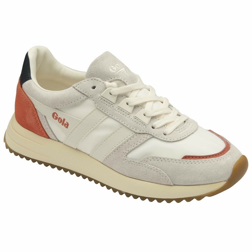 Gola Classics Chicago Women Sneakers White / White / Navy | MPAQYI436