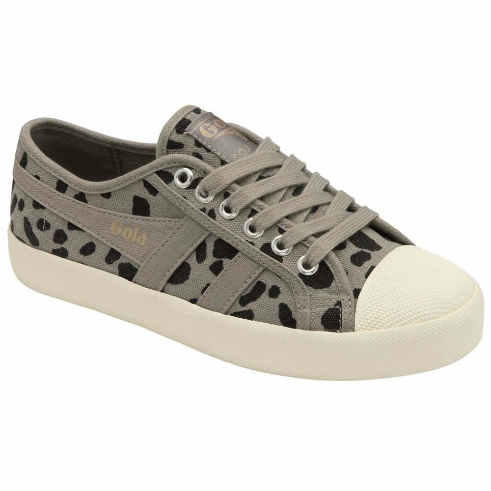 Gola Classics Coaster Delta Women Sneakers Grey | SWKMIE482