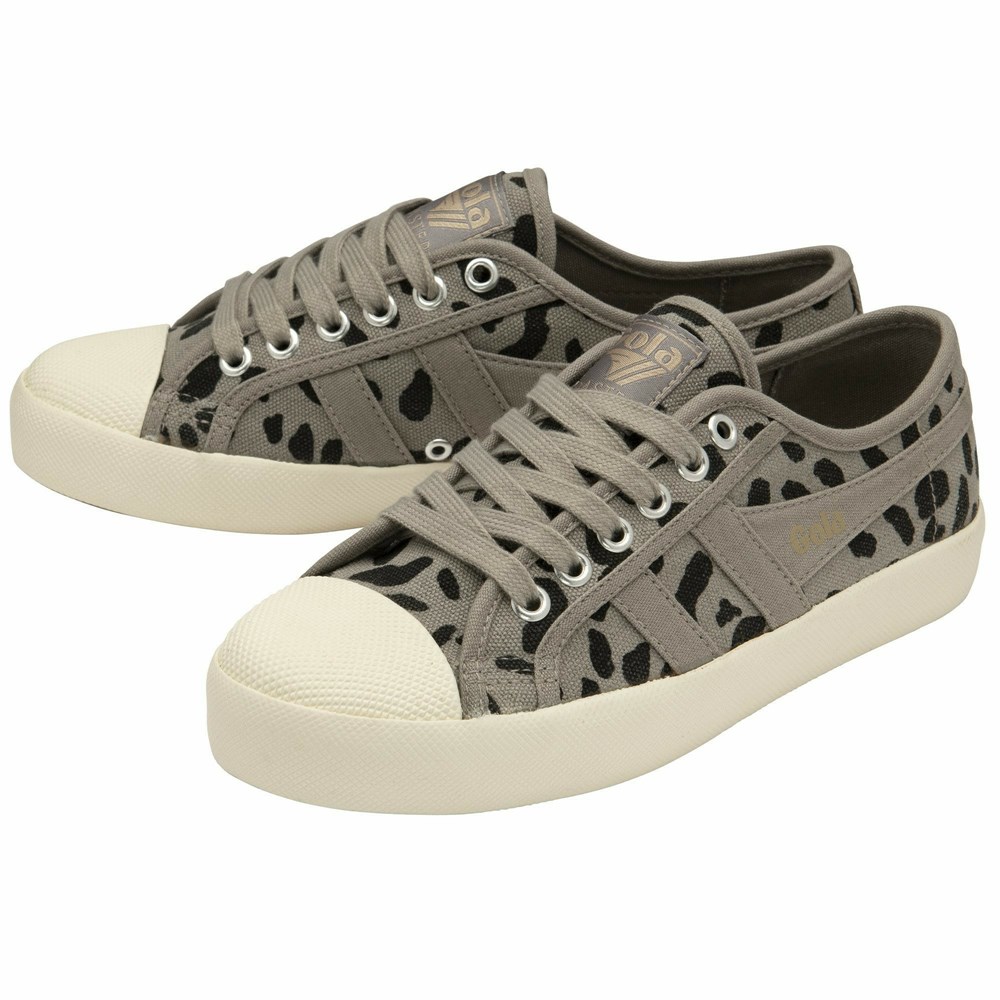 Gola Classics Coaster Delta Women Sneakers Grey | SWKMIE482