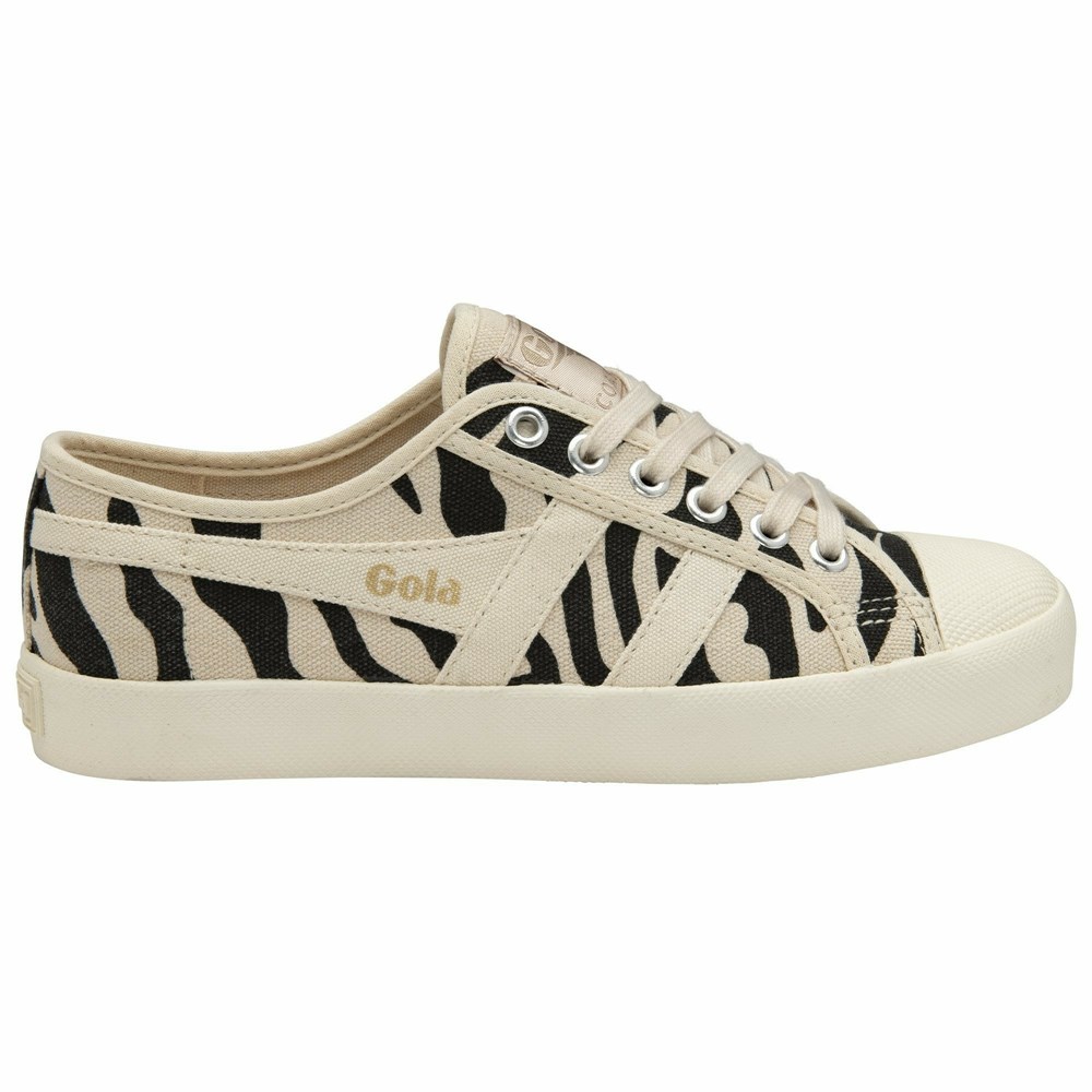 Gola Classics Coaster Delta Women Sneakers White | GRTDSX693