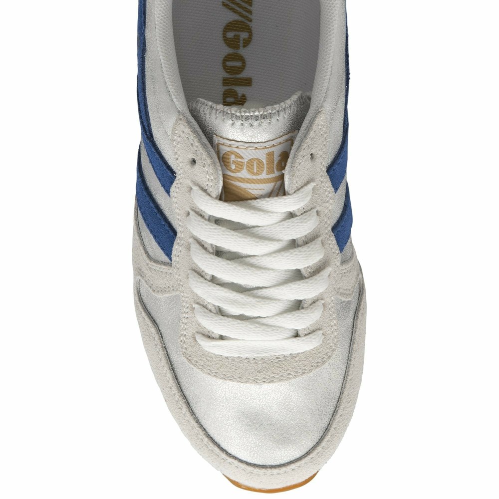 Gola Classics Daytona Blaze Women Sneakers White / Blue | GYANSQ745