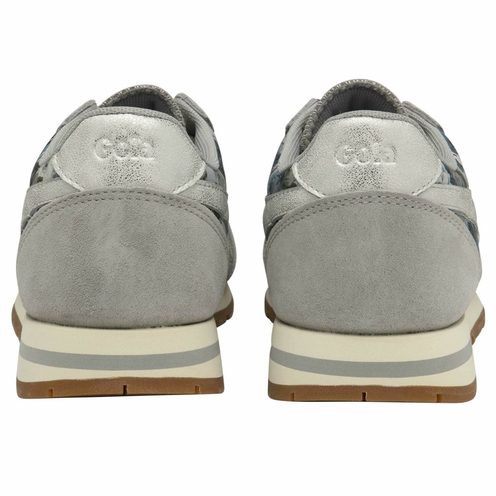 Gola Classics Daytona LBTY CG Women Sneakers Light Grey / Silver / Multicolor | AVTYLS254