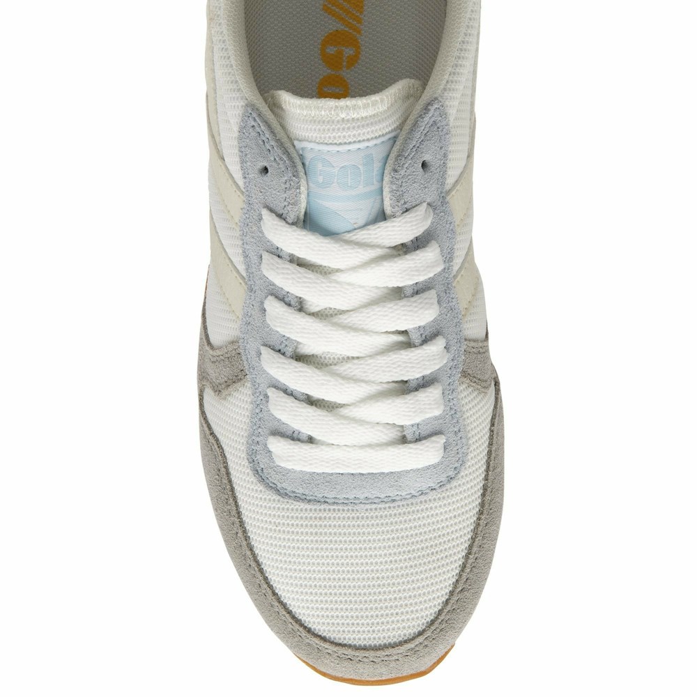 Gola Classics Daytona Mesh Women Sneakers White / Blue / Orange | GHYQRS413