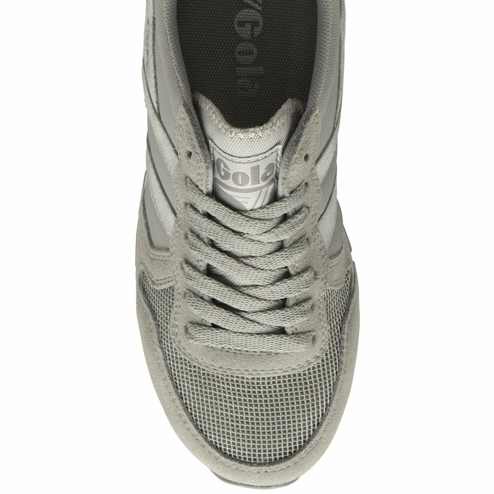 Gola Classics Daytona Mirror Women Sneakers Light Grey / Silver | UOPGMA768