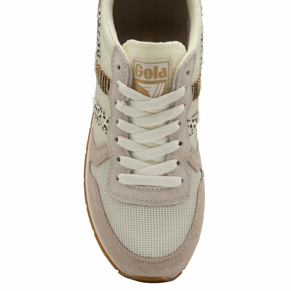 Gola Classics Daytona Safari Women Sneakers White | WXATPC746