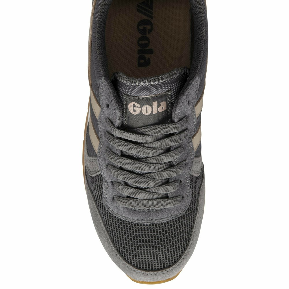 Gola Classics Daytona Women Sneakers Grey / Blue | PMBLQU102