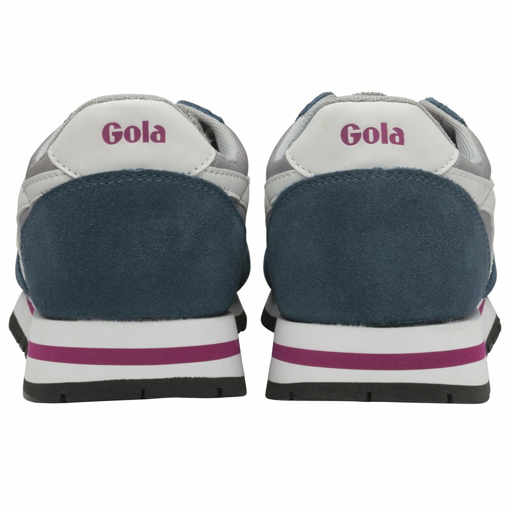 Gola Classics Daytona Women Sneakers Light Grey / White | WTJGXZ301