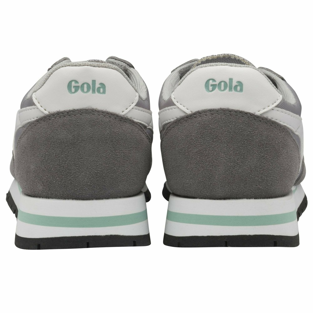 Gola Classics Daytona Women Sneakers Light Grey / Grey / White | QHDZUA172