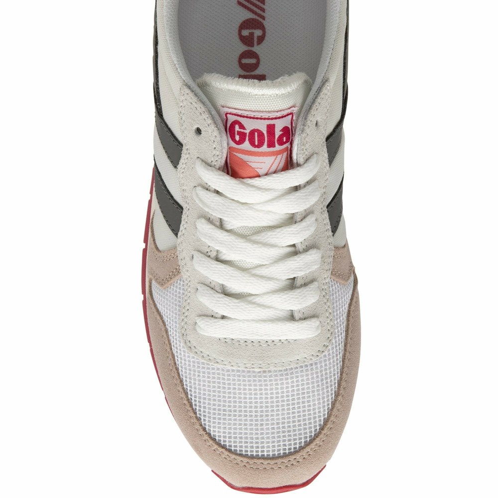 Gola Classics Daytona Women Sneakers White / Grey | ZAHSLJ851