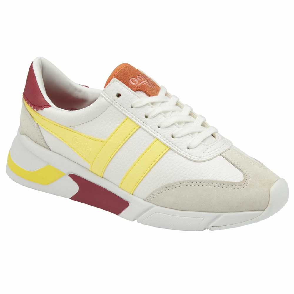 Gola Classics Eclipse California Women Sneakers White | GRWUNV796