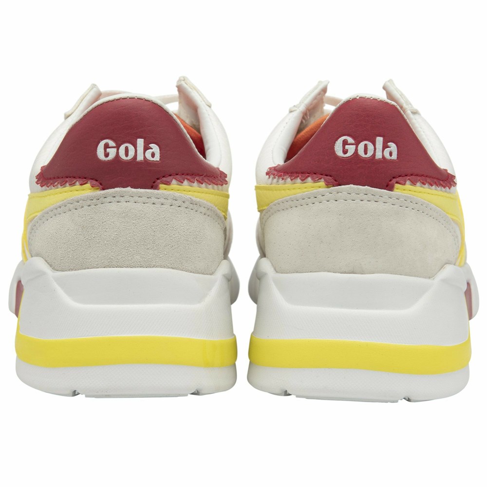 Gola Classics Eclipse California Women Sneakers White | GRWUNV796