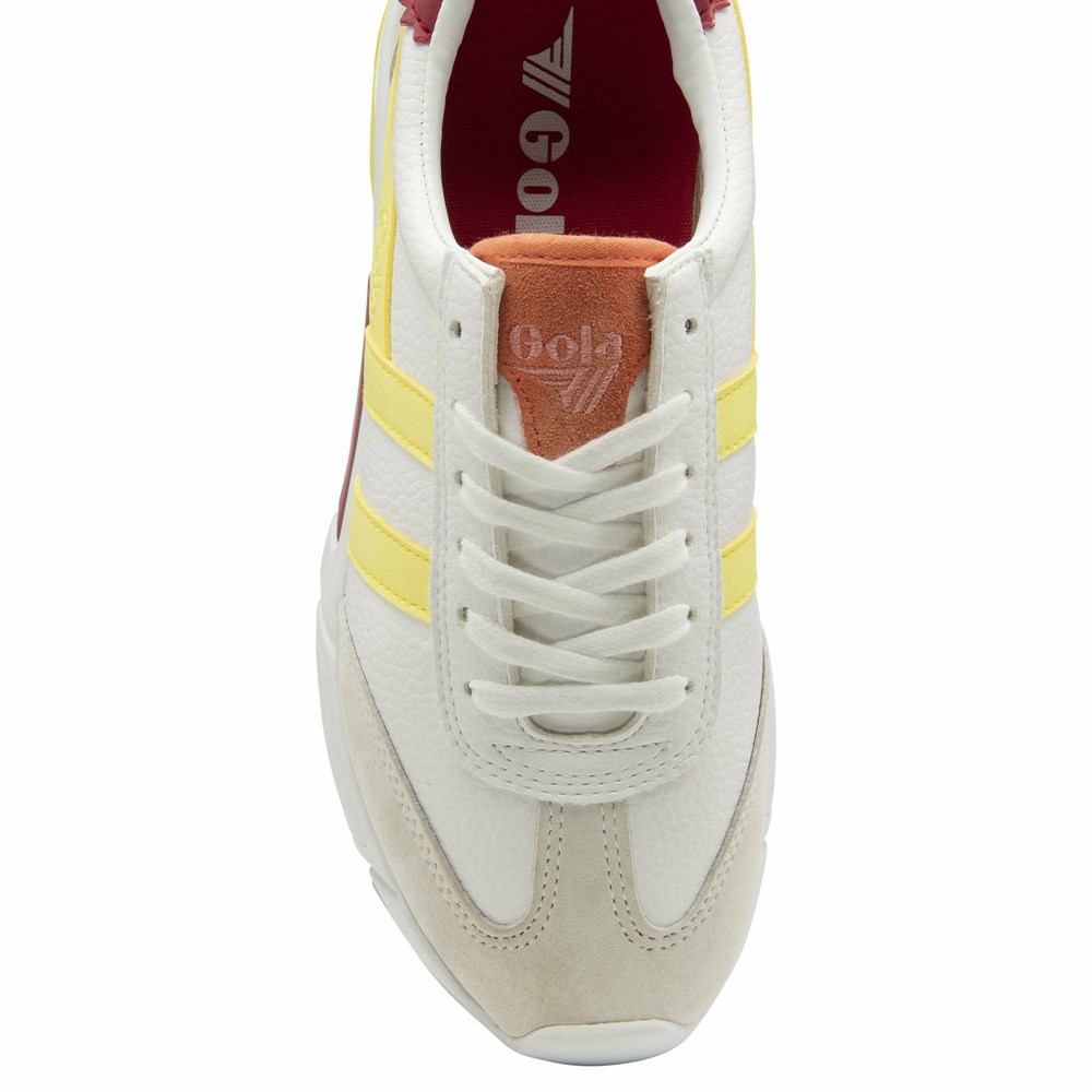 Gola Classics Eclipse California Women Sneakers White | GRWUNV796