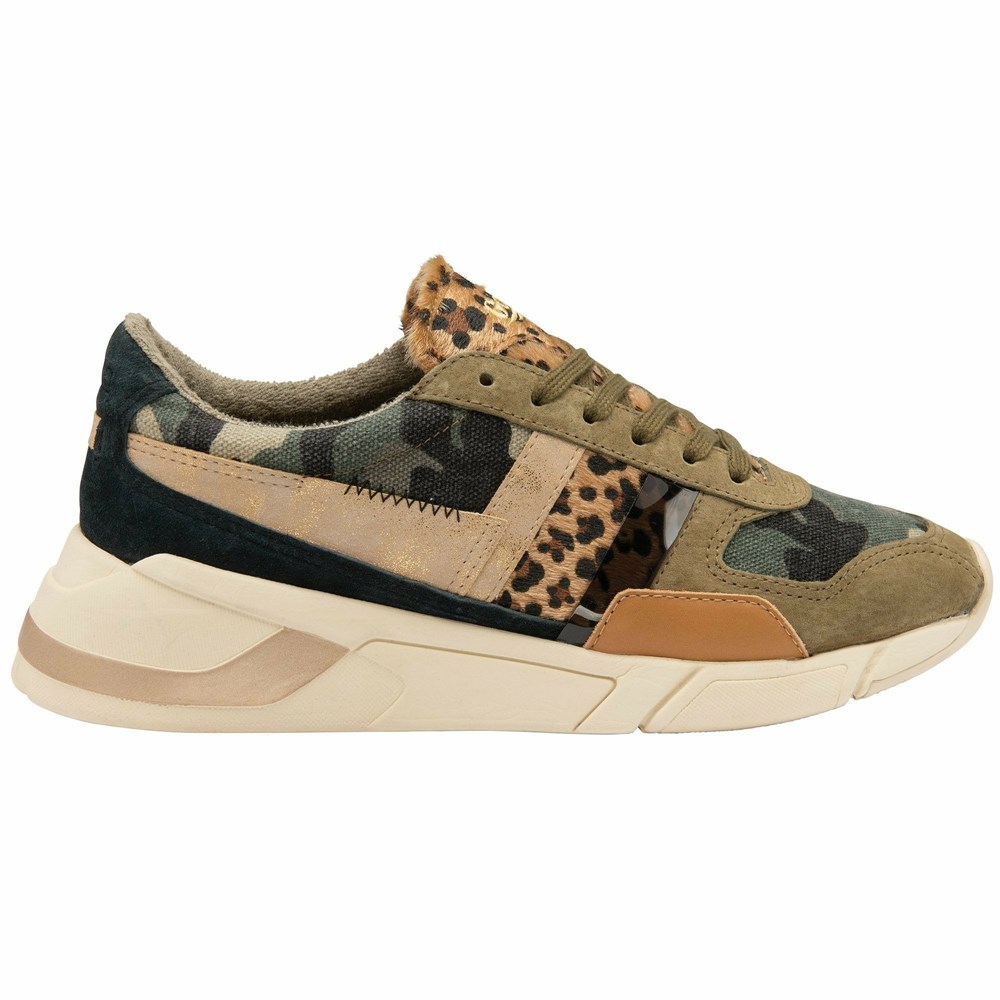 Gola Classics Eclipse Mode Women Sneakers Camo / Leopard / Multicolor | HVTNBA605