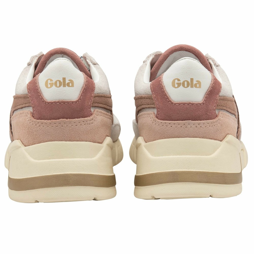 Gola Classics Eclipse Pure Women Sneakers White / Rose | ILXOZP342