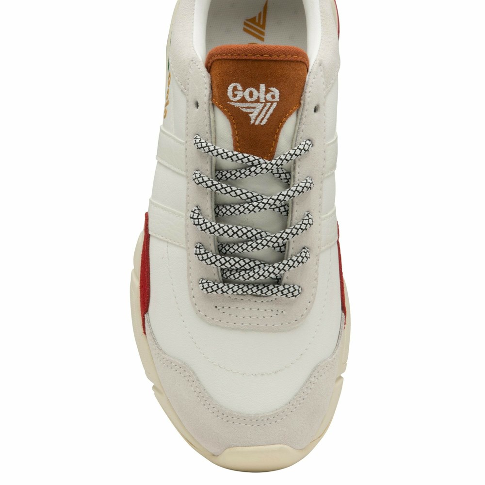 Gola Classics Eclipse Trident Women Sneakers White / Multicolor | YZXPSH516