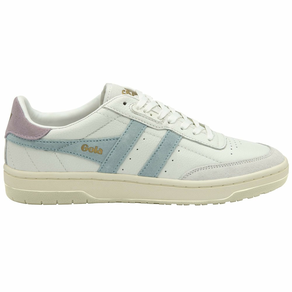 Gola Classics Falcon Women Sneakers White / Blue | USNGBP845