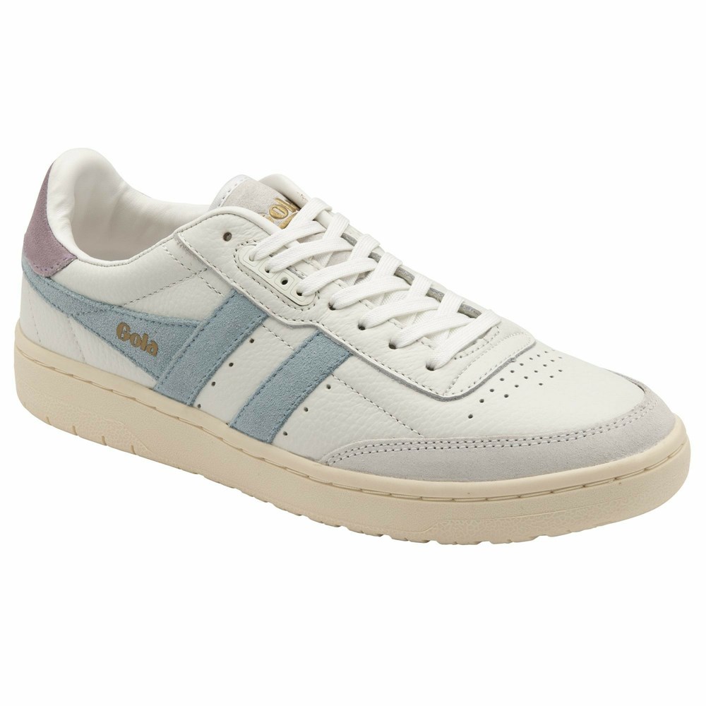 Gola Classics Falcon Women Sneakers White / Blue | USNGBP845