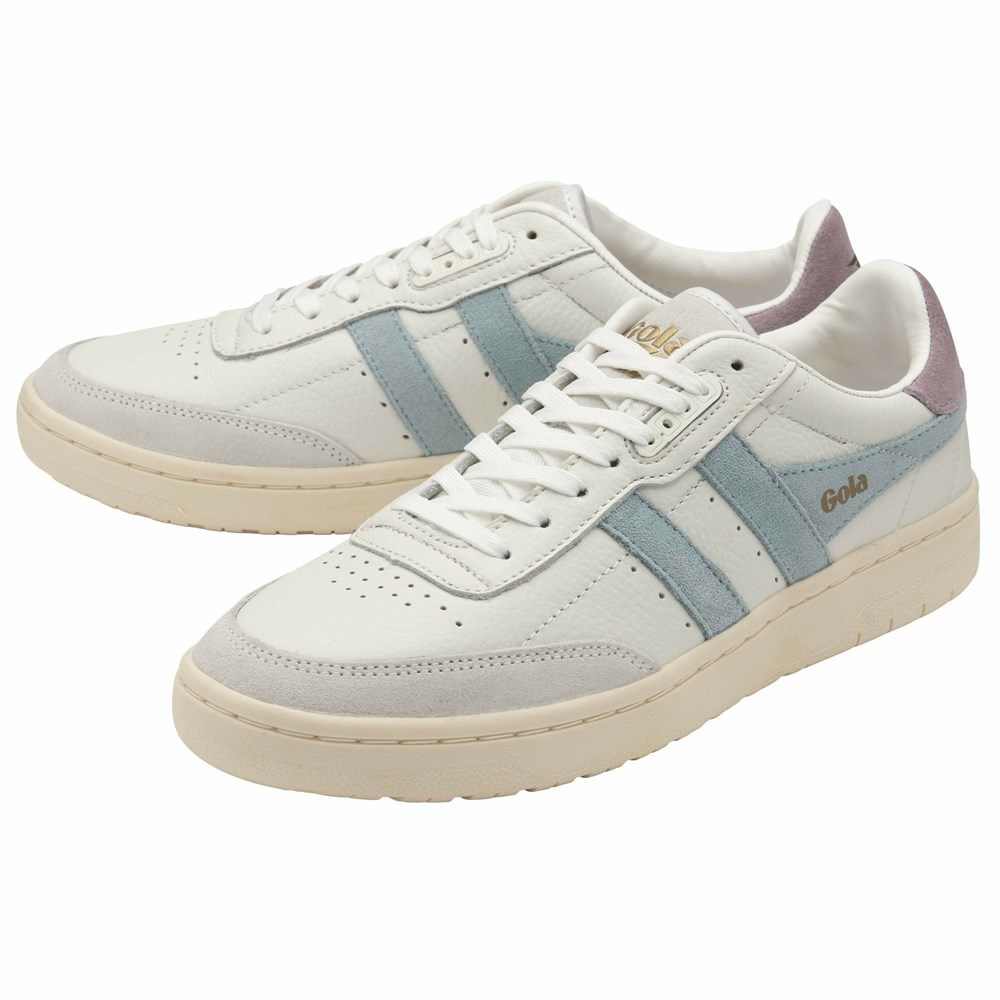 Gola Classics Falcon Women Sneakers White / Blue | USNGBP845