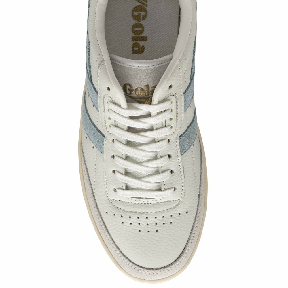 Gola Classics Falcon Women Sneakers White / Blue | USNGBP845