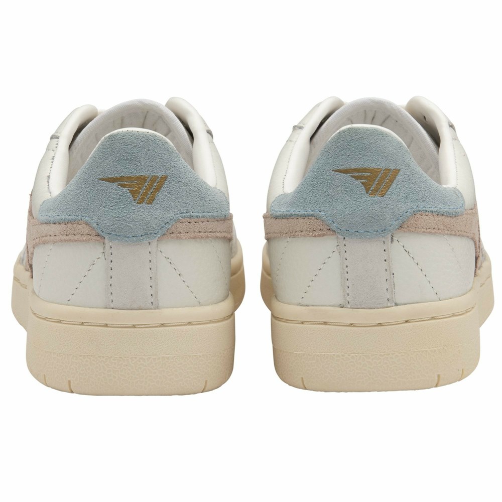 Gola Classics Falcon Women Sneakers White / Blue | WSZMXN369