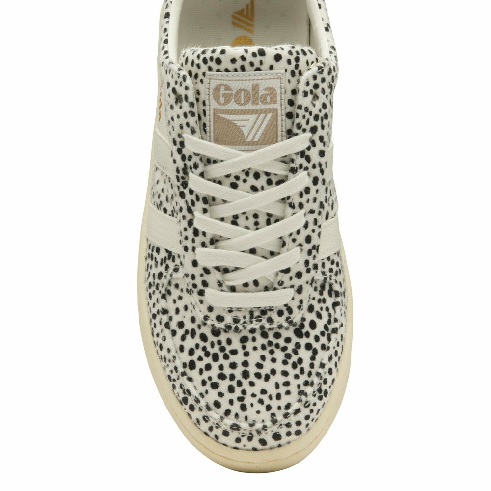 Gola Classics Grandslam Cheetah Women Sneakers White | SIYBGU602