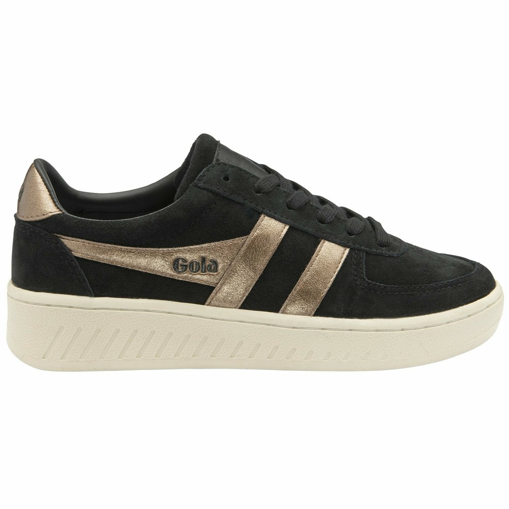 Gola Classics Grandslam Flame Women Sneakers Black / Copper | YBPRGM457