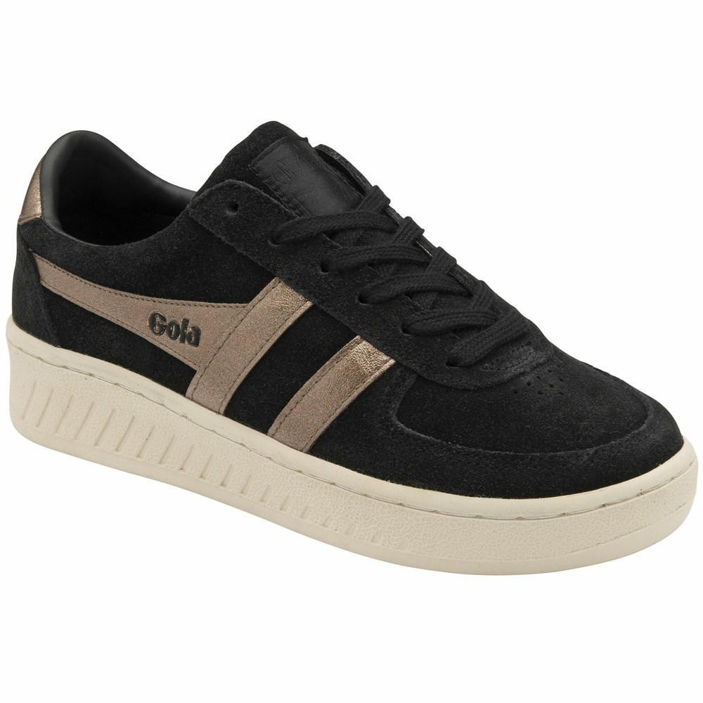 Gola Classics Grandslam Flame Women Sneakers Black / Copper | YBPRGM457