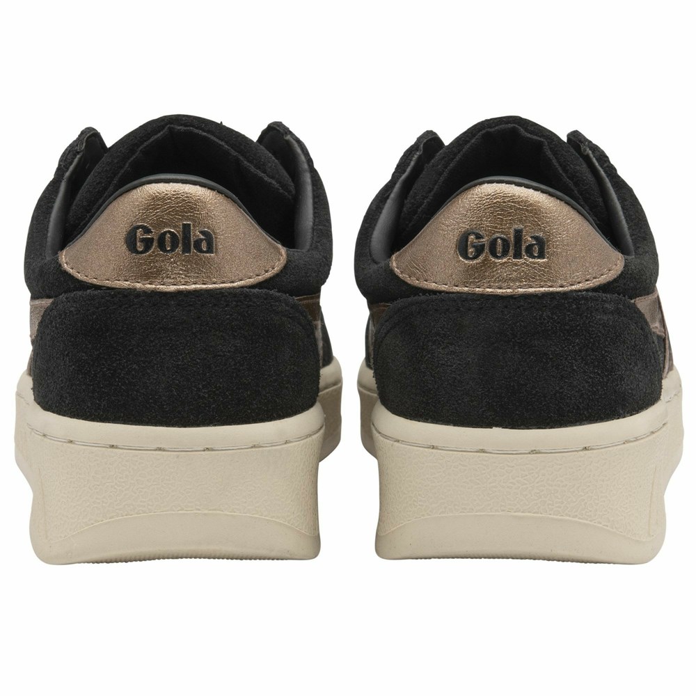 Gola Classics Grandslam Flame Women Sneakers Black / Copper | YBPRGM457