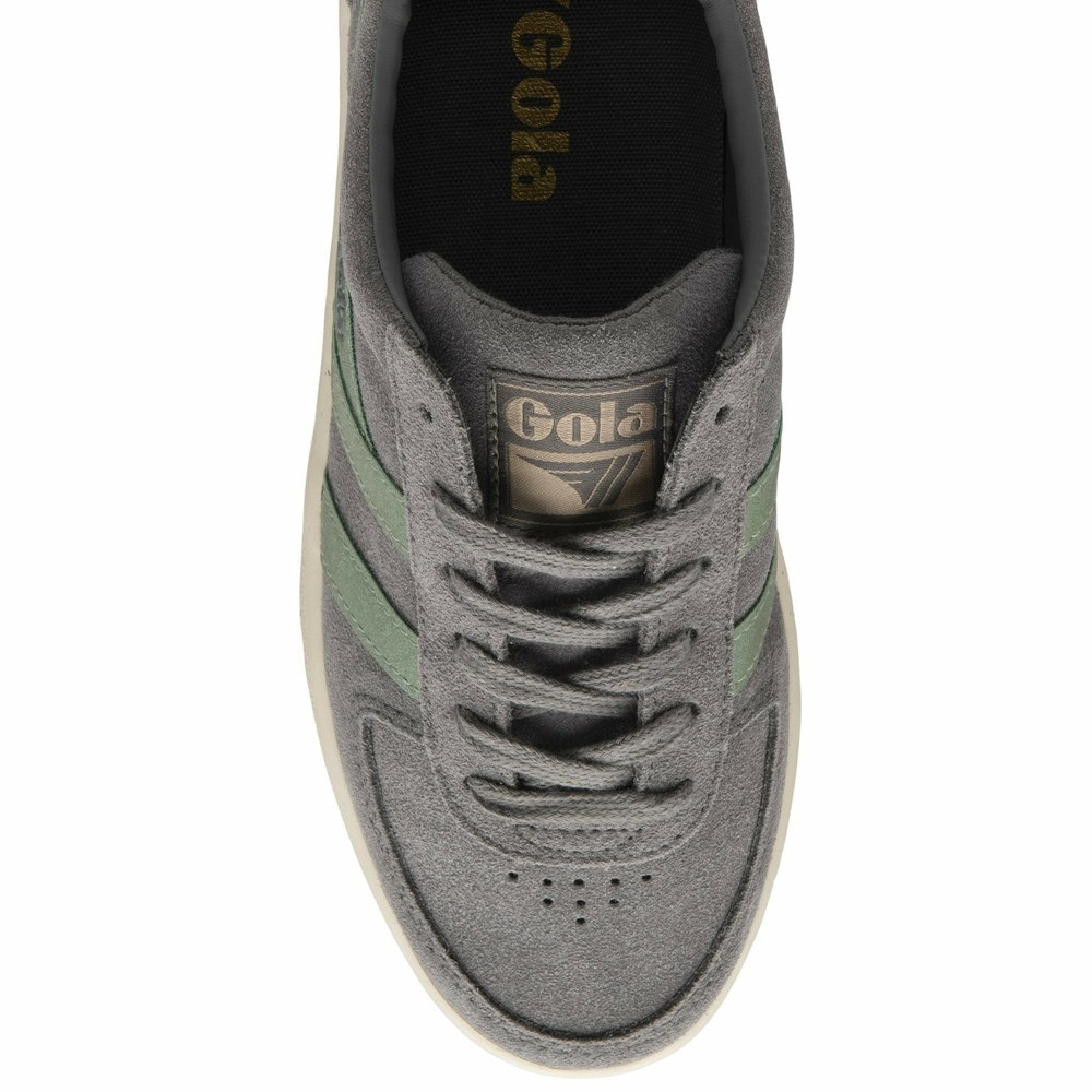 Gola Classics Grandslam Flame Women Sneakers Grey / Light Green | GDRPCS186