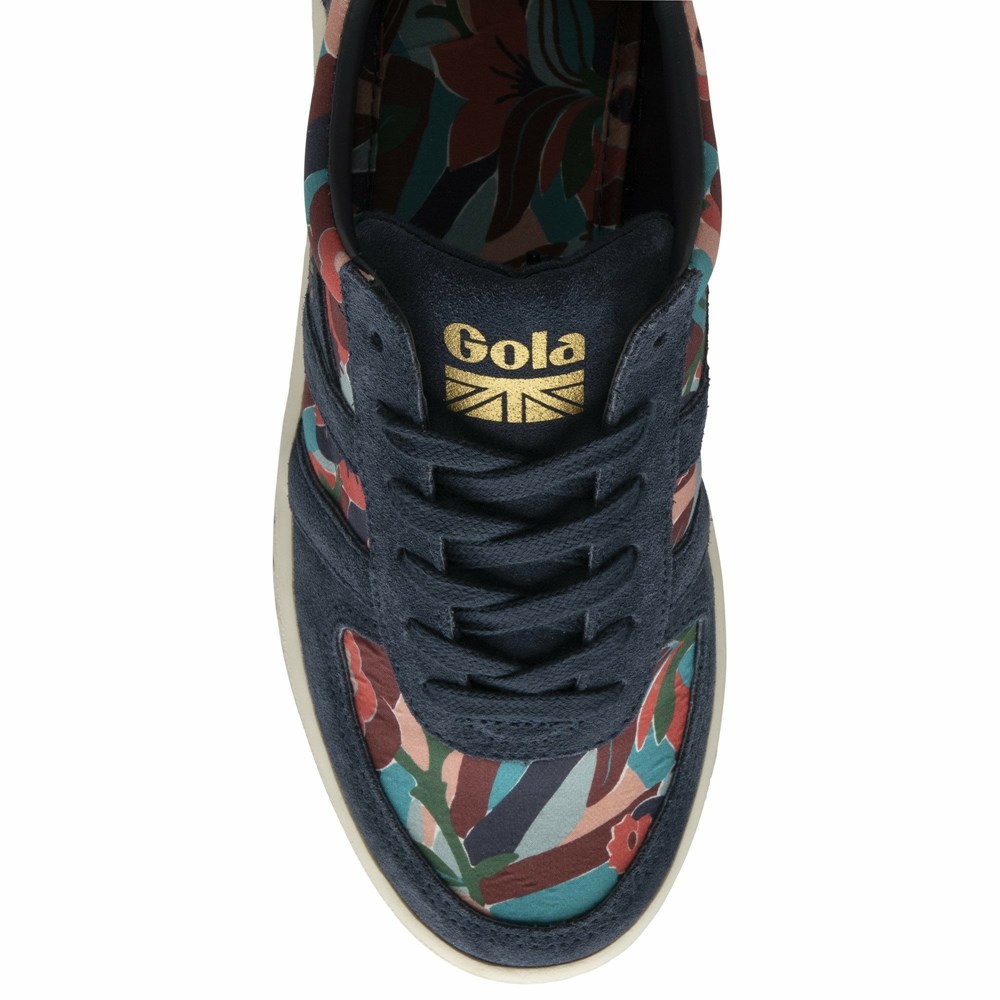 Gola Classics Grandslam LBTY BL Women Sneakers Navy / Multicolor | TAWQZY375