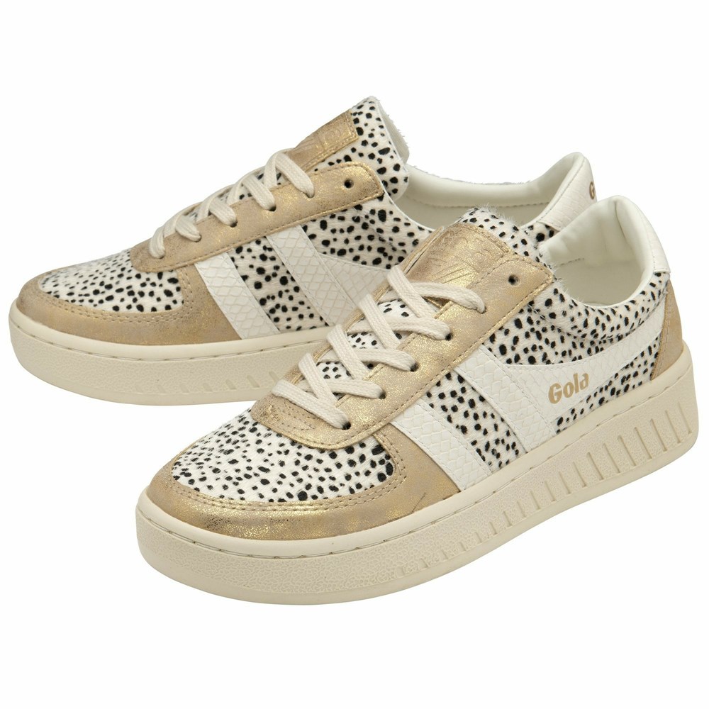 Gola Classics Grandslam Mamba Women Sneakers Gold | TGCVSZ389