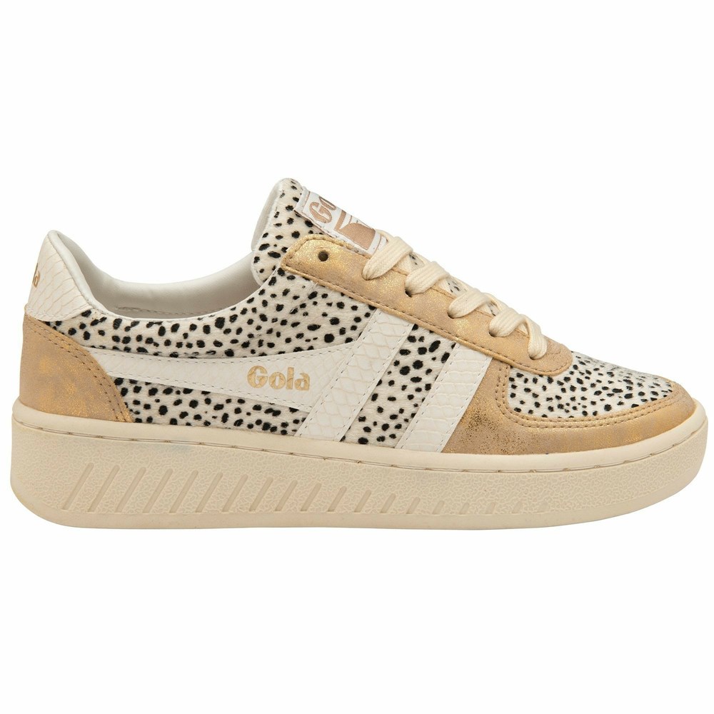 Gola Classics Grandslam Mamba Women Sneakers Gold | TGCVSZ389