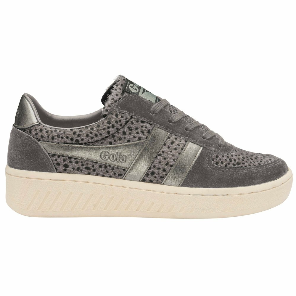 Gola Classics Grandslam Savanna Women Sneakers Grey / Blue Grey | GKPWAO123