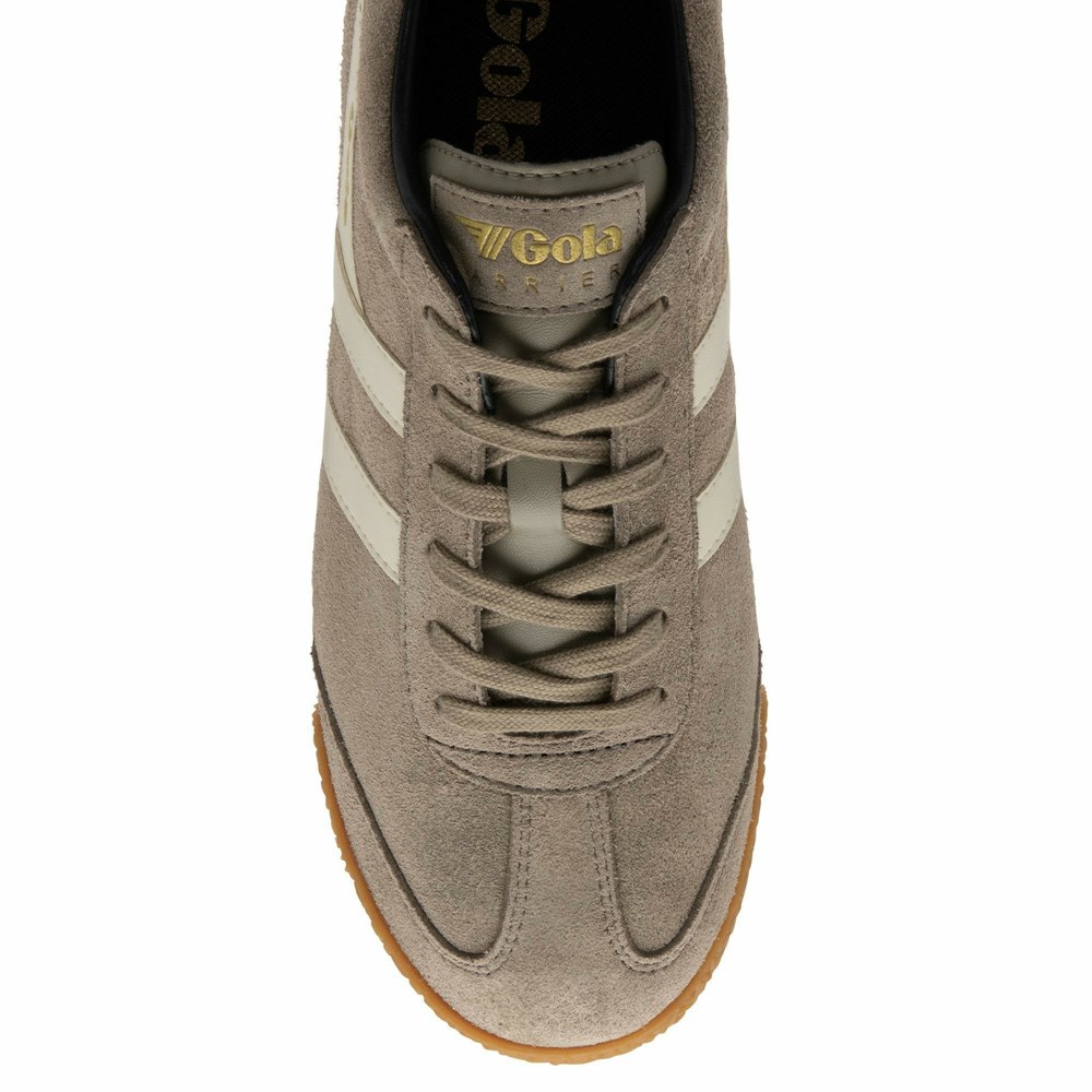 Gola Classics Harrier Suede Men Sneakers White / Navy | ETQCUF492