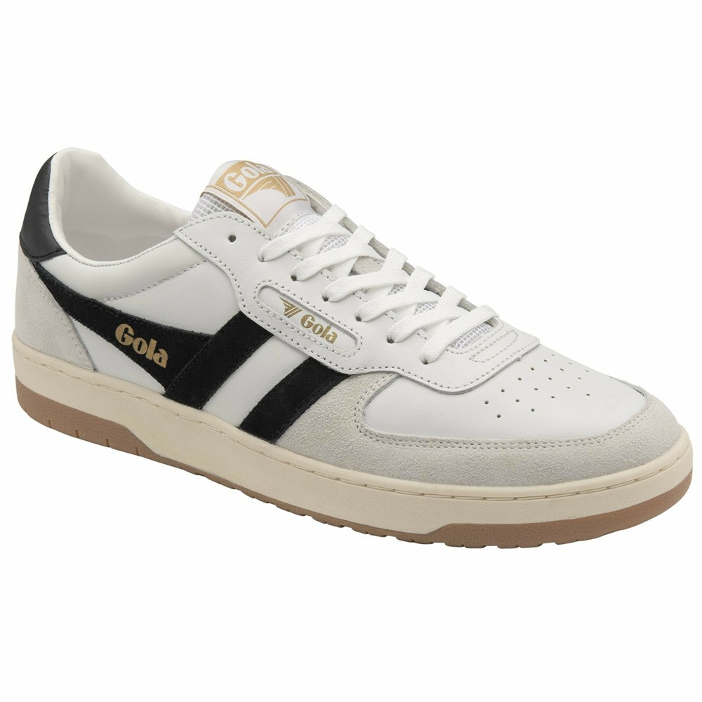 Gola Classics Hawk Men Sneakers White / Black | ZCSIMX594