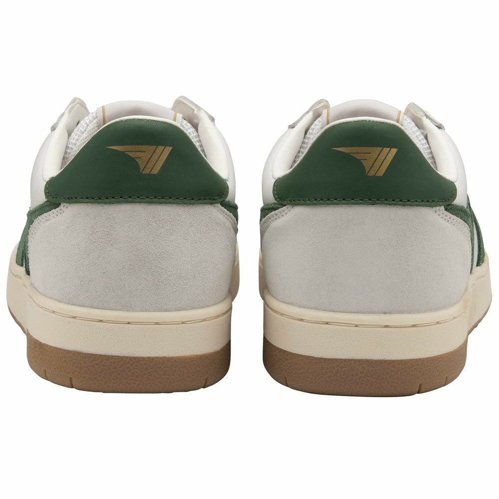 Gola Classics Hawk Men Sneakers White / Dark Green | EQNIAG970