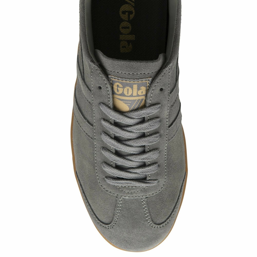 Gola Classics Hurricane Elite Men Sneakers Grey / Grey / Navy | AQHWXE047