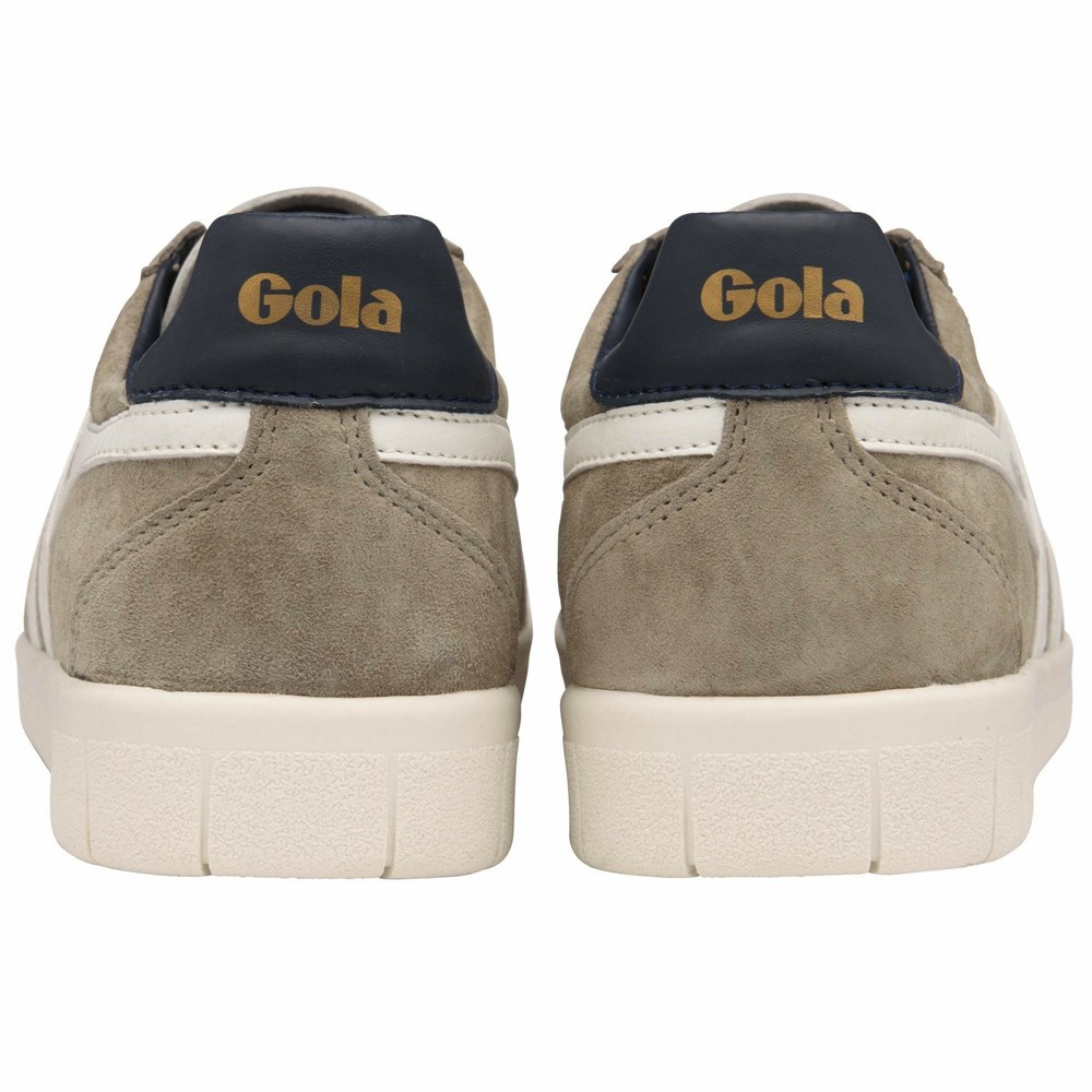 Gola Classics Hurricane Suede Men Sneakers White / Navy | KSETYB041