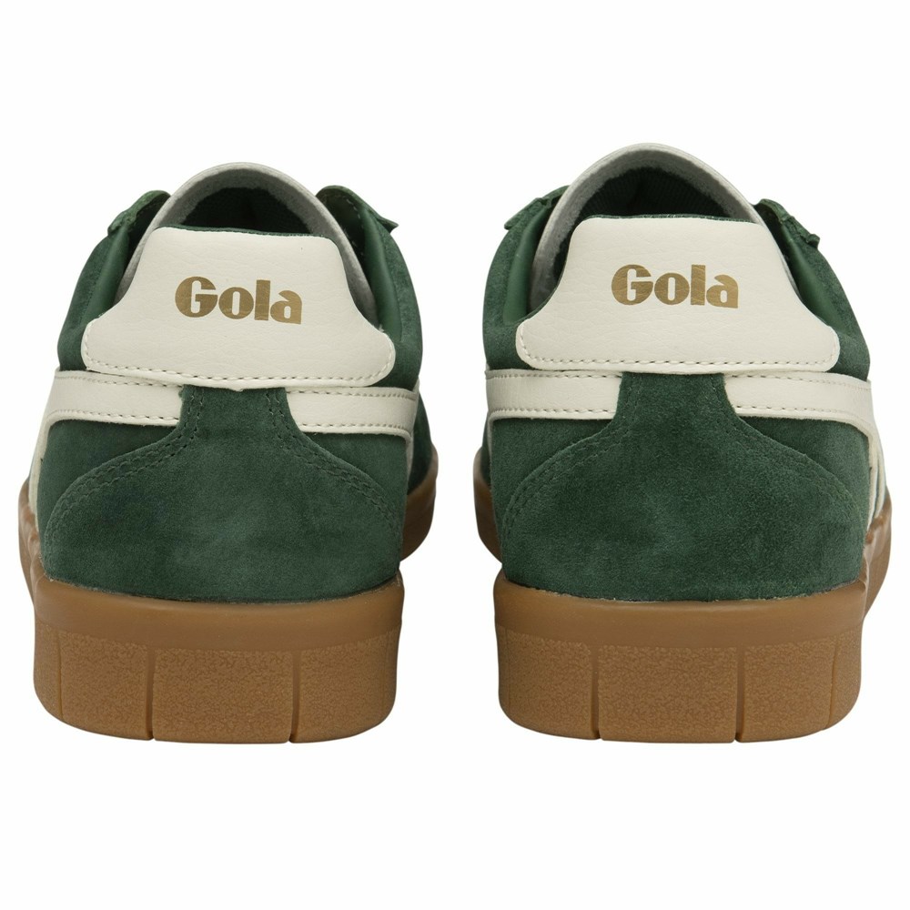 Gola Classics Hurricane Suede Men Sneakers White | KYFSAT594