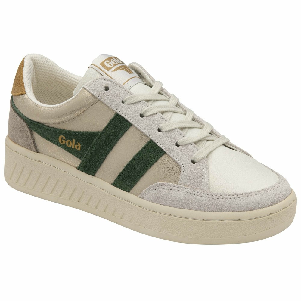 Gola Classics Superslam Blaze Women Sneakers Gold / Brown | OWGLTP519