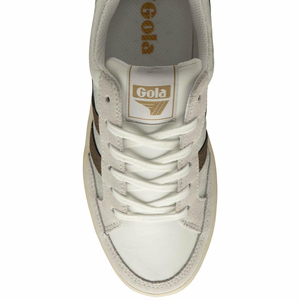 Gola Classics Superslam Blaze Women Sneakers White / Copper / Navy | ZRAFLH136